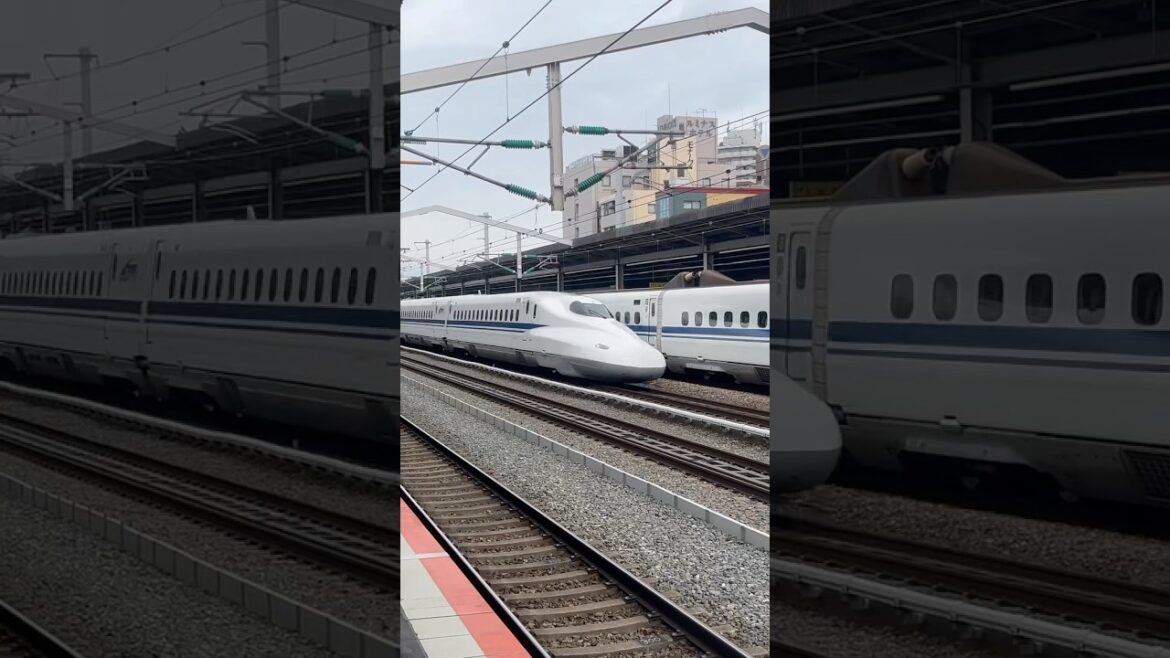 Feel the speed through sound 🎧      #bullettrains #shinkansen