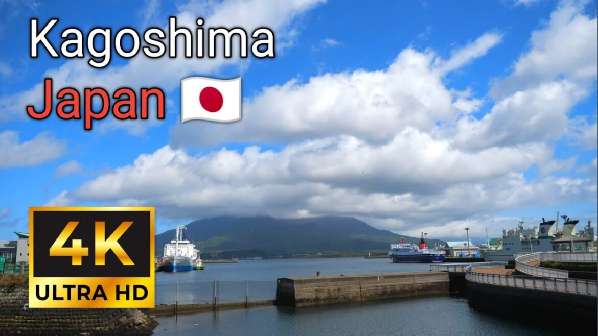 Kagoshima: The Japanese City Near an Active Volcano |  4K