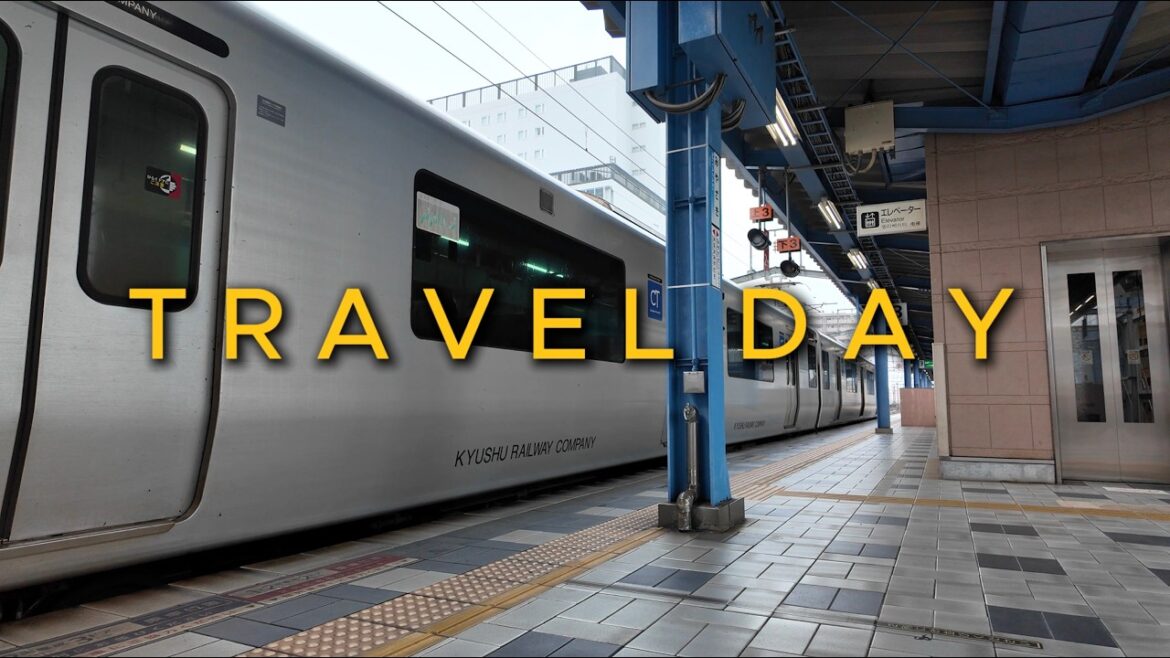 Budget Travel in Japan: Train Journey from Miyazaki to Kagoshima | Roadblock & a 6-Hour Delay!