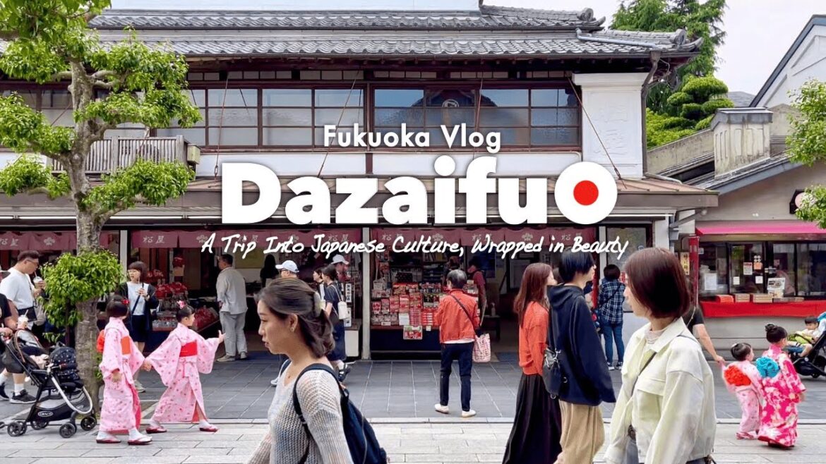 Fukuoka Vlog | A Day in Dazaifu, Popular with Foreign Tourists - Must-See Spots