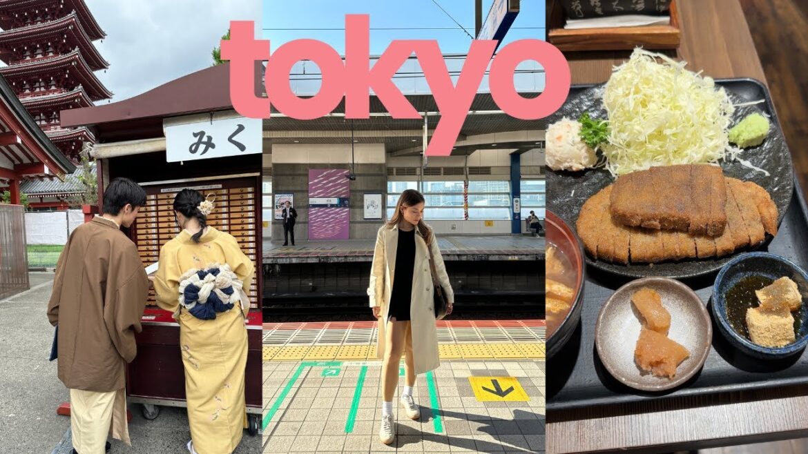 Tokyo Vlog 🇯🇵 | Exploring Tokyo Tower, Tsukiji Market, Ginza, Imperial Garden, Asakusa and Shinjuku