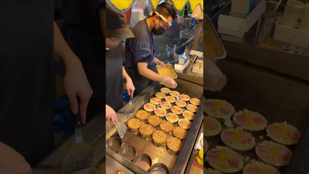 Japanese mini okonomiyaki│미니 오코노미야끼