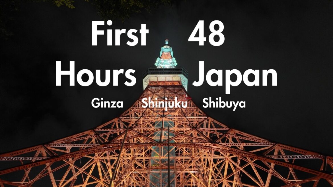 ARRIVING in TOKYO Travel VLOG 🇯🇵 Ginza, Tsukiji Market, Shibuya, Cafes | 3 Weeks in Japan