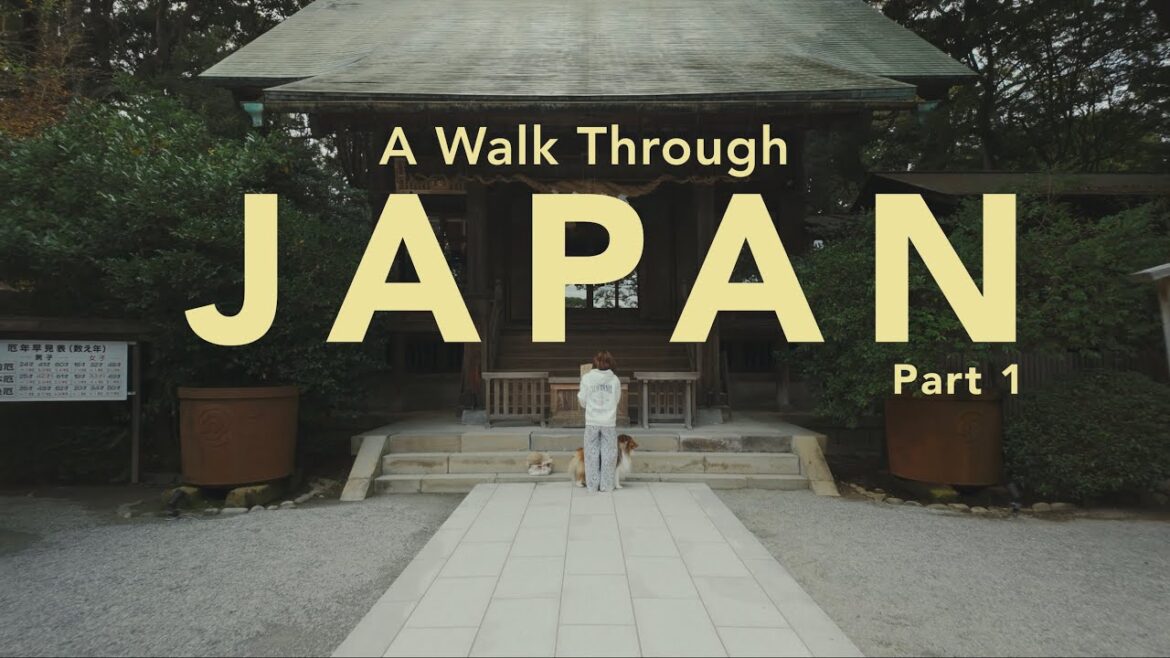 A Walk Through Japan: Tokyo, Odawara & Hakone, Part 1 | Travel Video in 4K