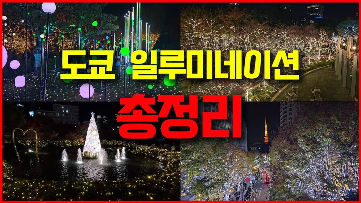 도쿄에 가는 또하나의 이유-아름다운 일루미네이션과 크리스마스 트리 도쿄에 가는 또하나의 이유-아름다운 일루미네이션과 크리스마스 트리