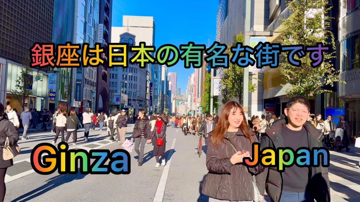 [4K] Expensive City Ginza tour. # Afternoon Walk in Ginza. Tokyo, Japan.