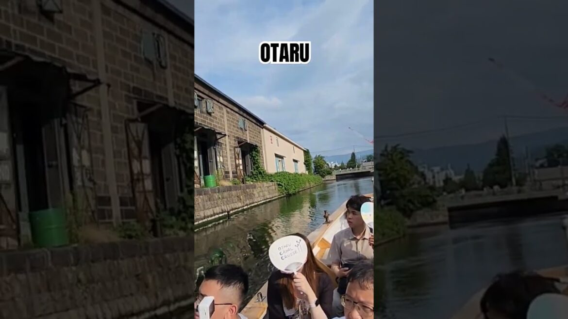 오타루 운하 크루즈 OTARU
