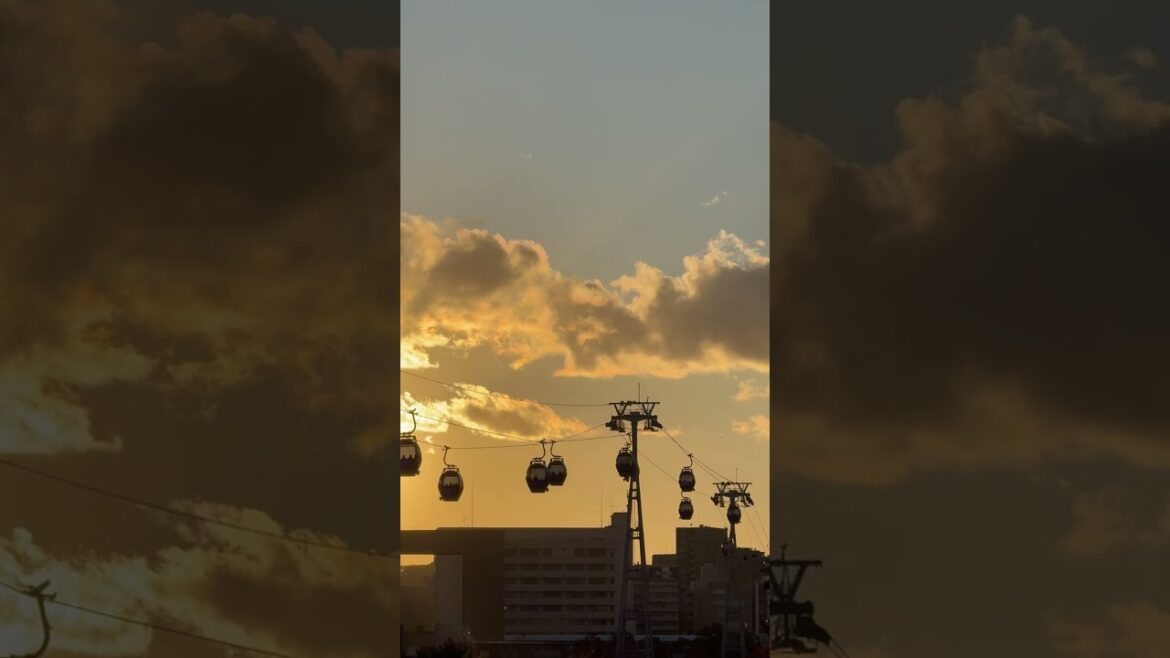 yokohama air cabin cable car ropeway#yokohamaaircabin#yokohamacablecar#yokohamaropeway