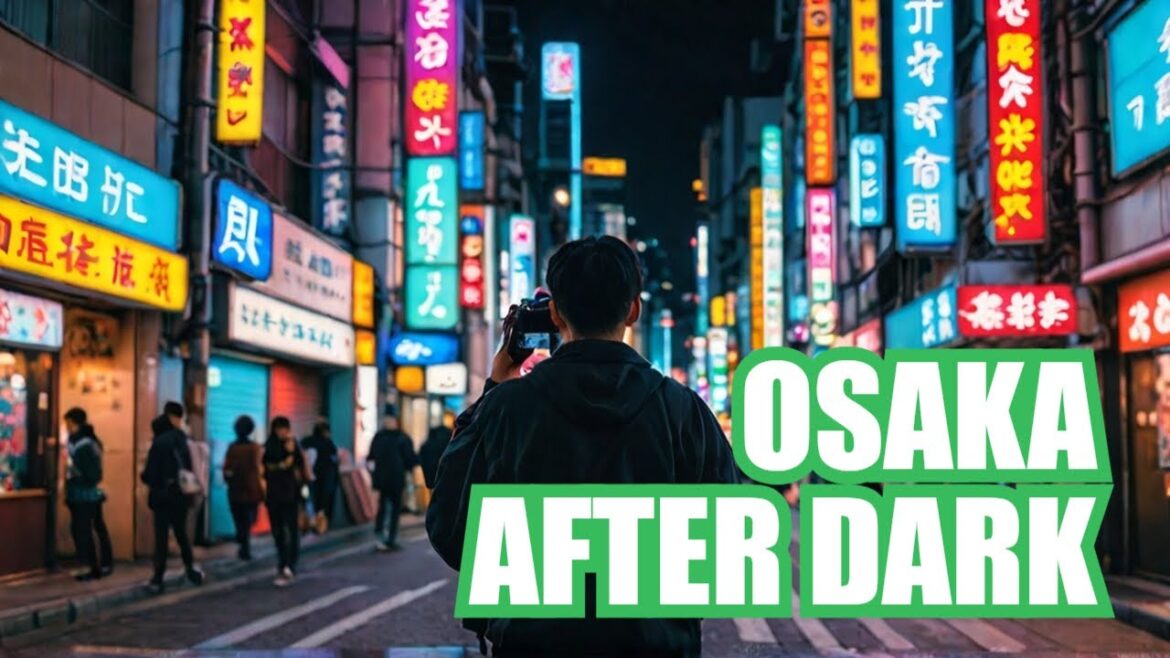 Walking Tour Osaka 4K @Night #youtube #travel #osaka #japan #walkingtour #4k #adventure