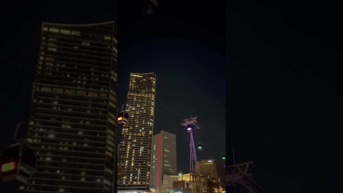 Yokohama Air Cabin Cable Car Ropeway#yokohamaaircabin#yokohamacablecar#yokohamaropeway