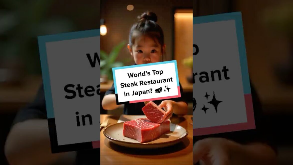 World’s Top Steak Restaurant in Japan 🥩✨ #shorts