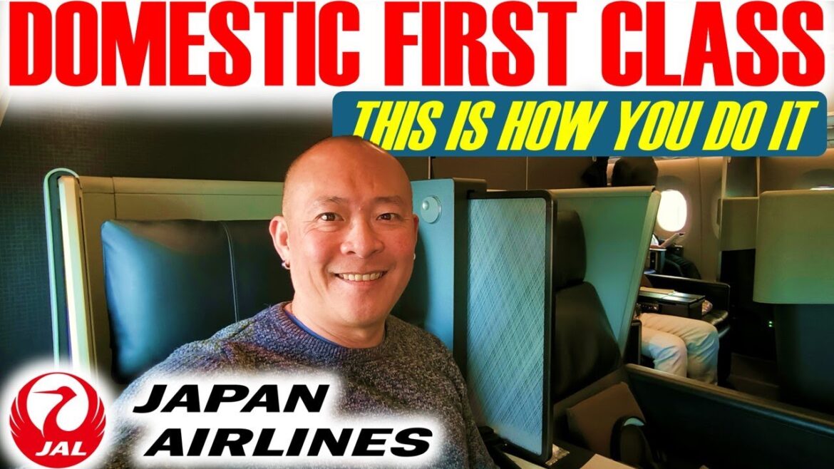 🇯🇵 Japan Airlines - SPLENDID Domestic First Class | Sapporo - Haneda - Itami