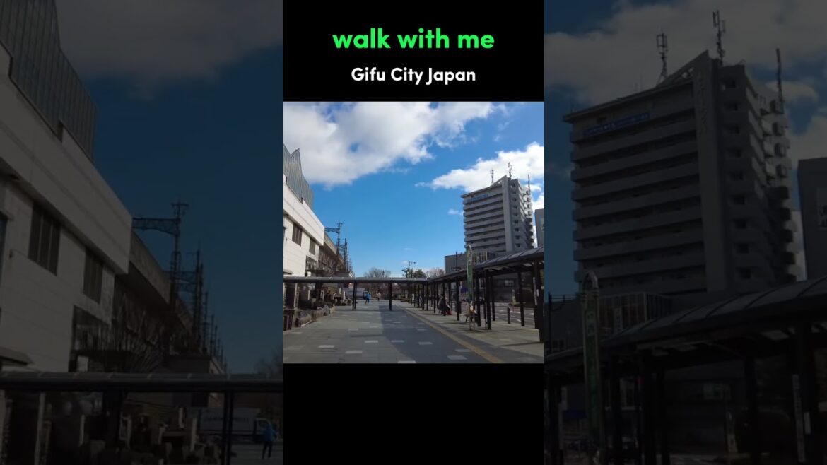 Walk With Me in Gifu City | Japan Walking Tour