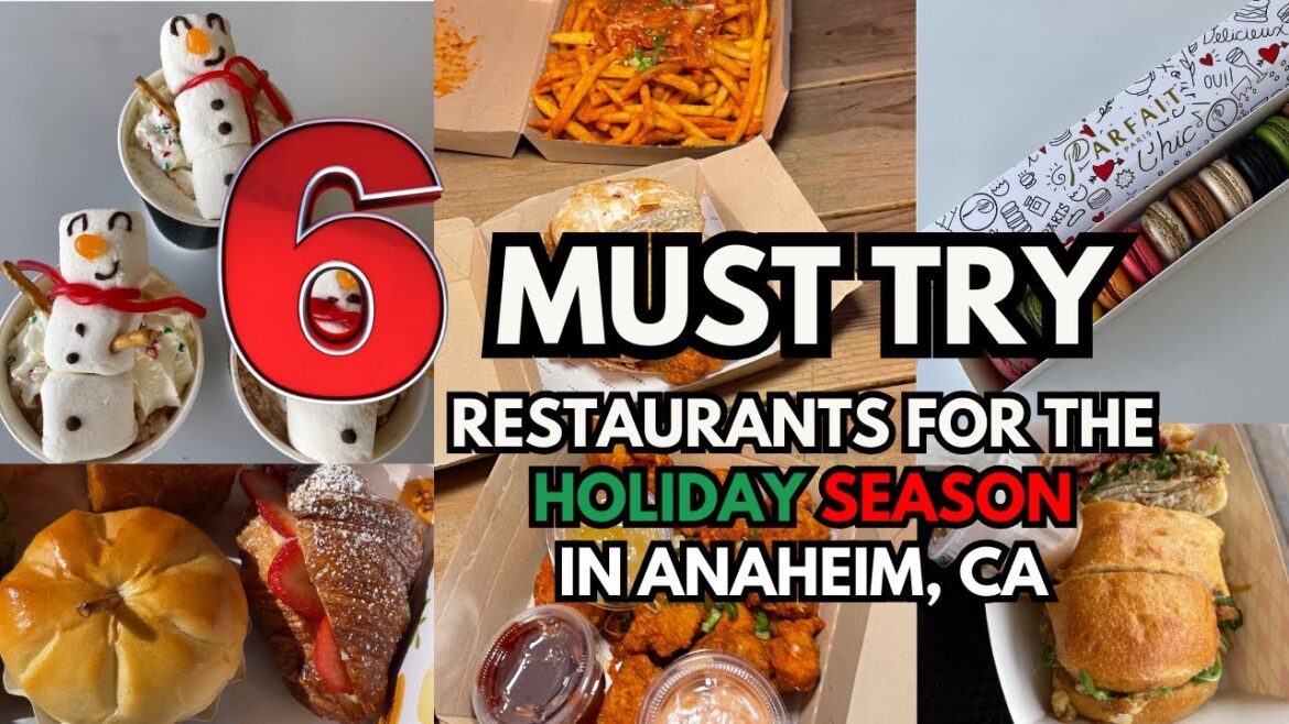 Anaheim California’s BEST Holiday Eats Revealed! Anaheim California's BEST Holiday Eats Revealed!