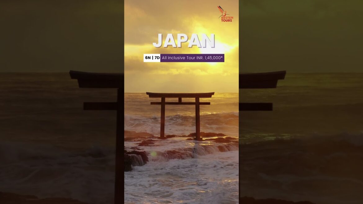 6N 7D All Inclusive Japan Tour Packages | #tours #trips #internationaltravel #japan #traveljapan