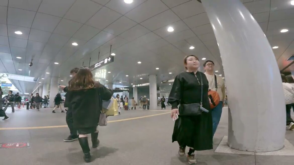 【　名古屋駅地下街の散歩①　】2024年12月13日　Nagoya walking tour