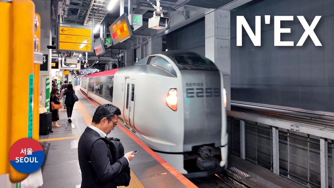 "Narita Express" Shibuya to Narita Airport l Tokyo Japan l 2024.11