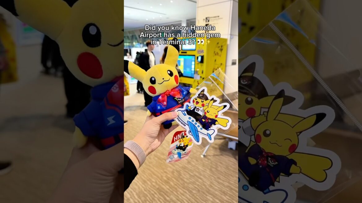 Flying out of Tokyo? ✈️ You NEED to visit this hidden gem✨#travel #japan #tips #pokemon #shorts