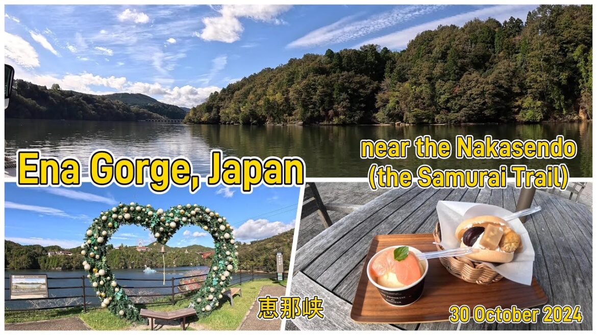 I went to Ena Gorge and went on a sightseeing boat! 🛥️🎌😄
