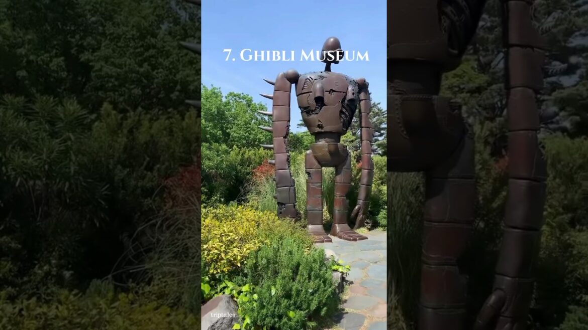 📍Ghibli Museum - Top 10 Places to visit in Tokyo #shorts