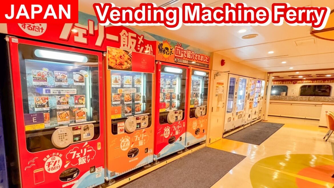 Can You Survive? Only Vending Machine Food for an 18-Hour Ferry Trip.
