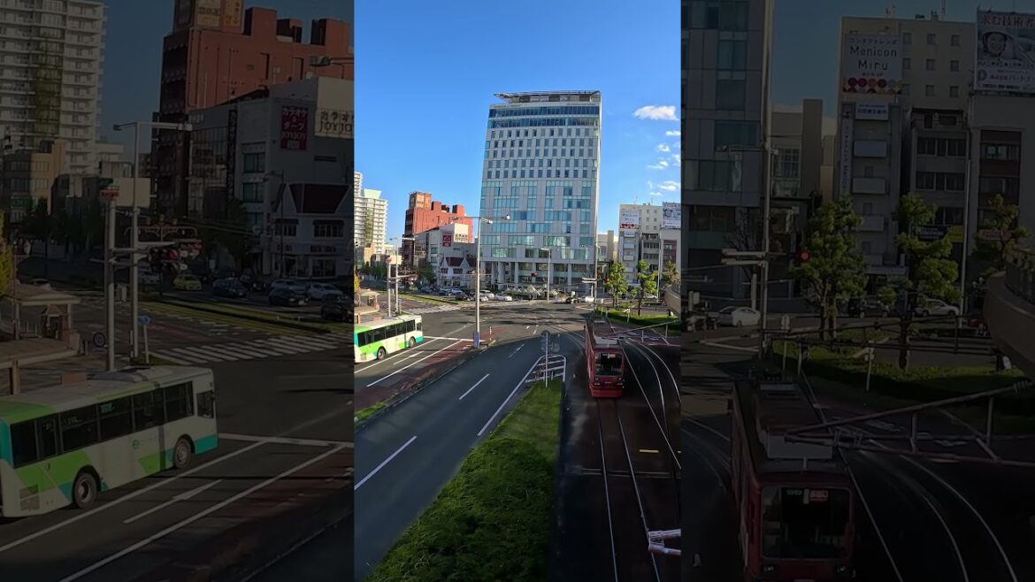 豊橋駅前と路面電車！その3