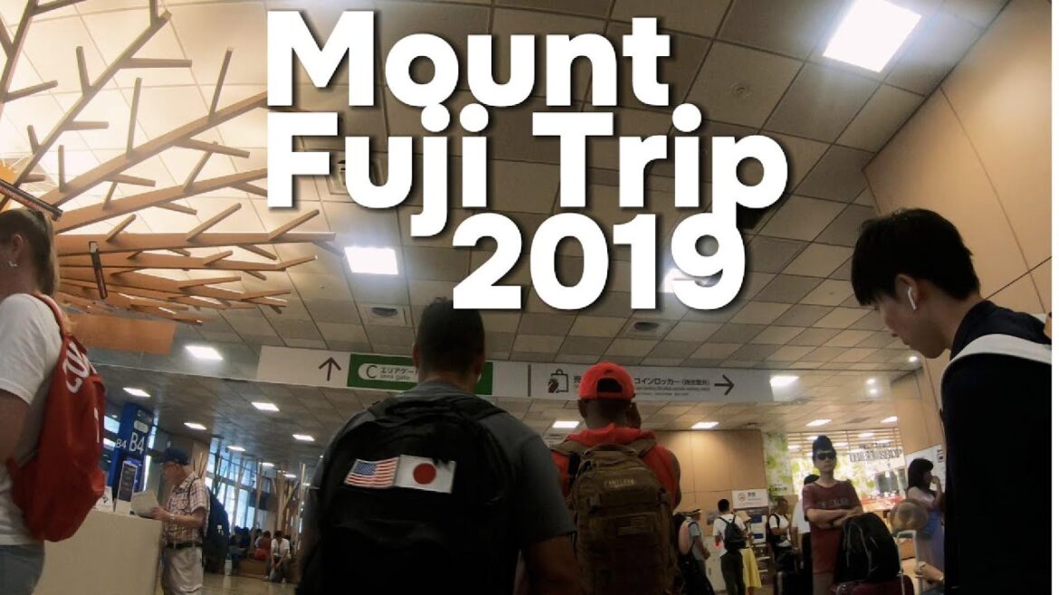 Mount Fuji Trip 2019 With ma-neggies Raw Footage lol