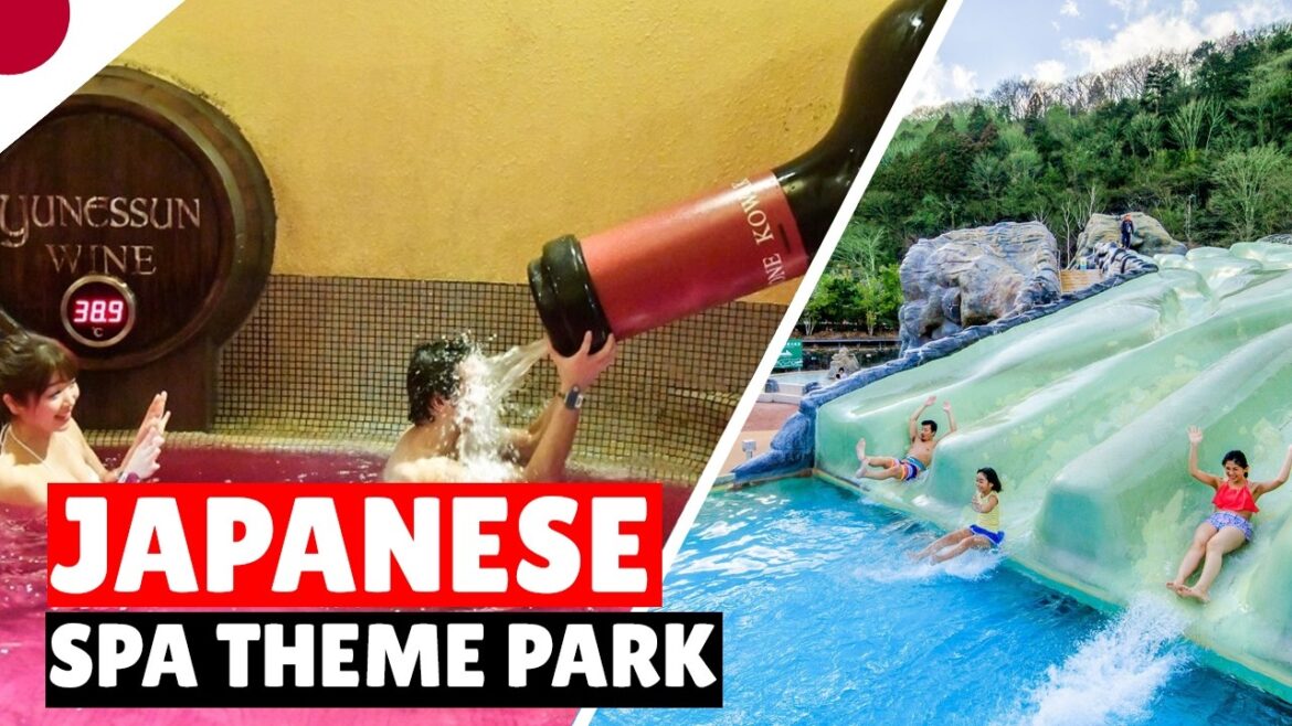 Japanese Crazy Spa / Onsen Theme Park Review | Yunessun Hakone