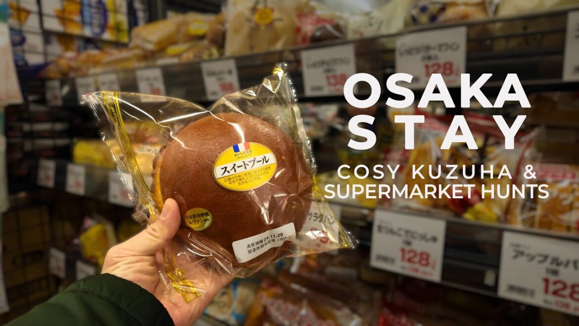 Kuzuha Delights: Cosy Osaka Stay & Supermarket Stroll