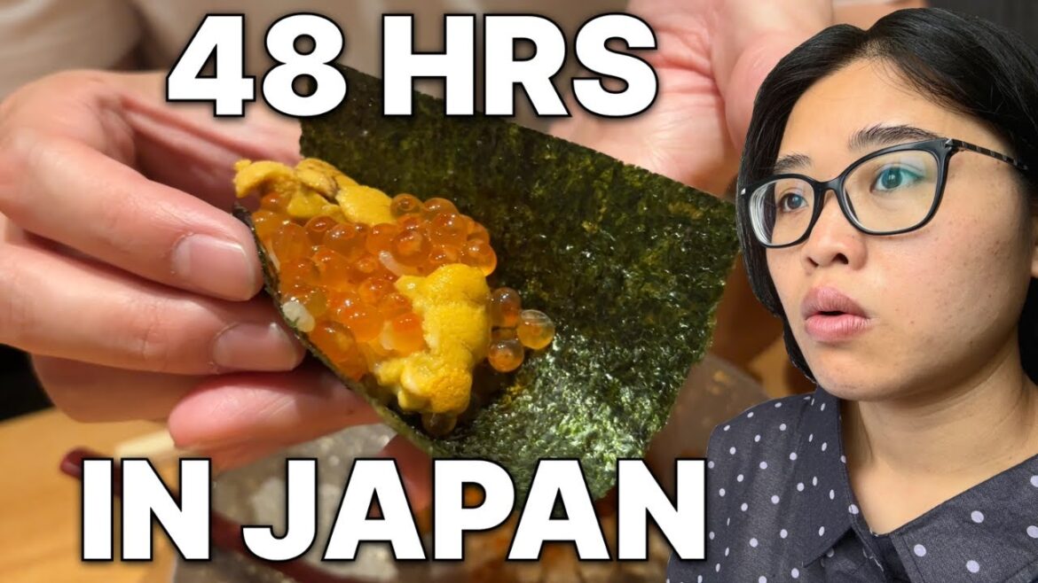 48 HRS in Japan Street Food at Yokohoma Chinatown World’s Largest Anime Store My First Omakase in JP