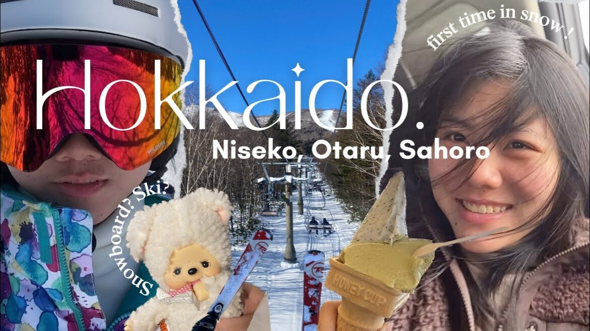 JAPAN Vlog 🌸🍵🍡 (Hokkaido!) | Niseko, Otaru and Sahoro Club Med! | Snowboarding and Skiing ❄️☃️❄️
