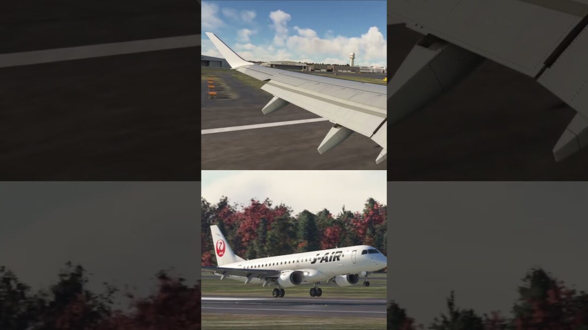 Taking a ride in the FlighSim Studio E190 from Osaka to Kagoshima! ✈️ #msfs #flightsimulator #aviate Taking a ride in the FlighSim Studio E190 from Osaka to Kagoshima! ✈️ #msfs #flightsimulator #aviate