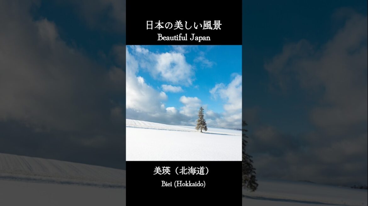 日本の美しい風景 - Beautiful Japan -　「美瑛（北海道）」Biei (Hokkaido)