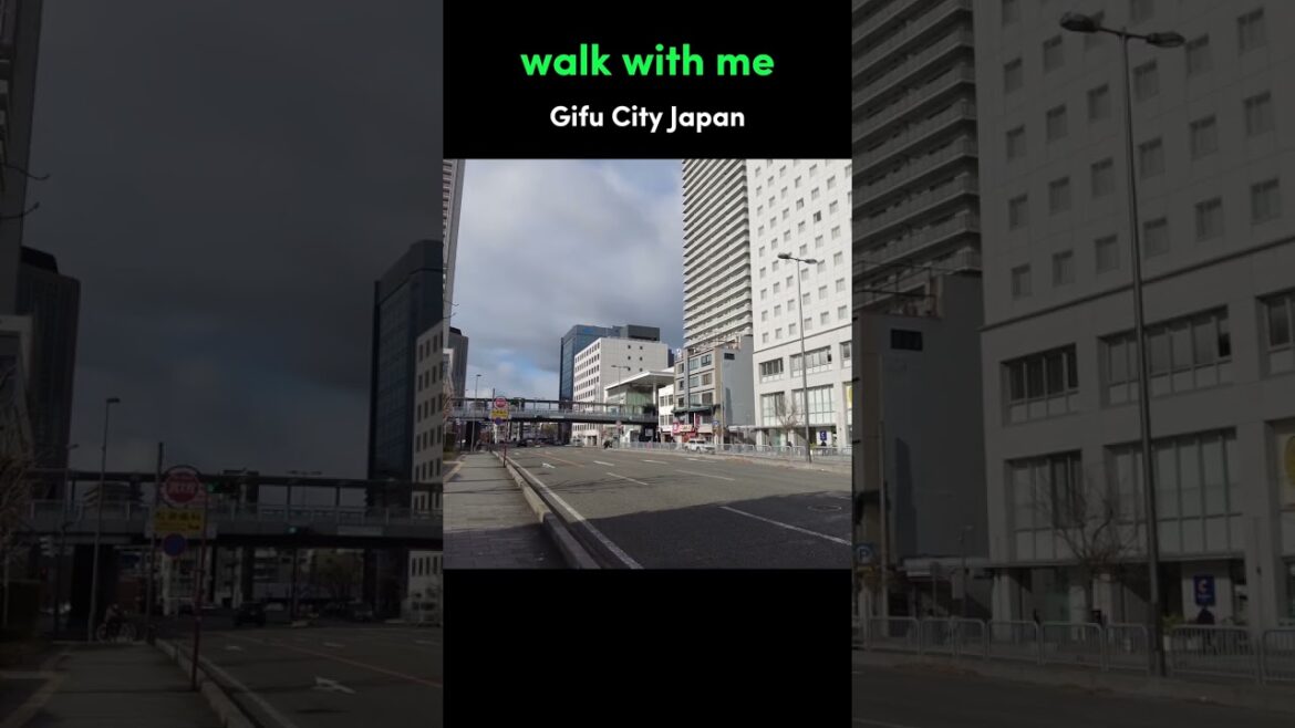 Walk With Me in Gifu City | Japan Walking Tour