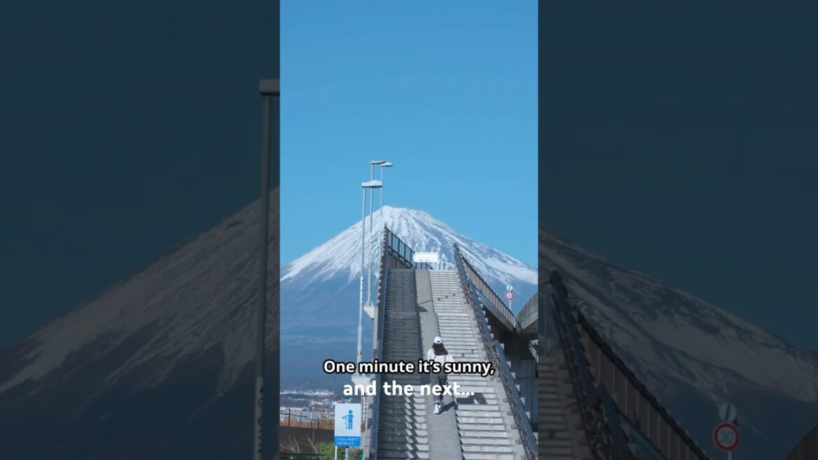 This Japan's Iconic Peak is Dangerous to Climb #japan #fuji #travel #dangerous #hiking