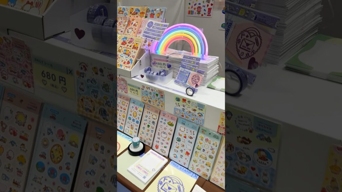 Bungu Joshi Haku (Japan’s Biggest Stationery Festival) in Yokohama 2024 🌈 Rainbowholic Booth E-19 ✨