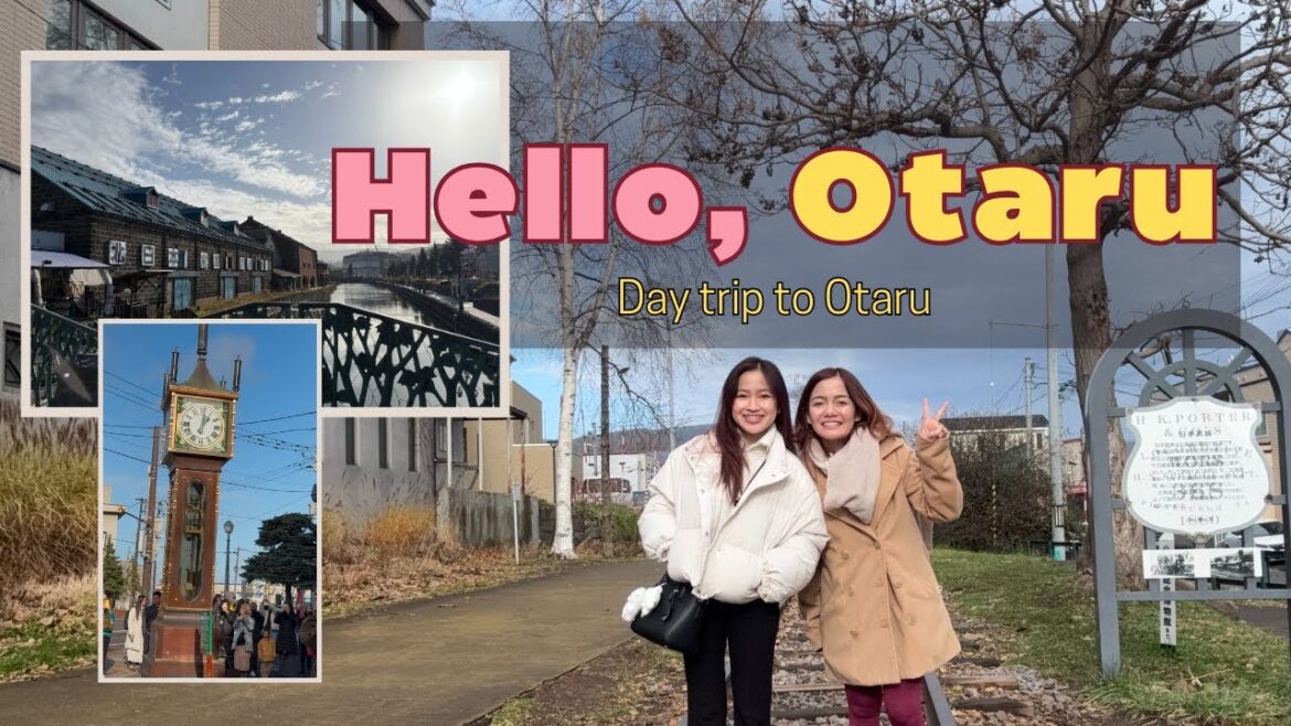 [Japan winter vlog] Ep. 4: Otaru day trip - Otaru Canal, Otaru Music Box Museum, Sakaimachi Street