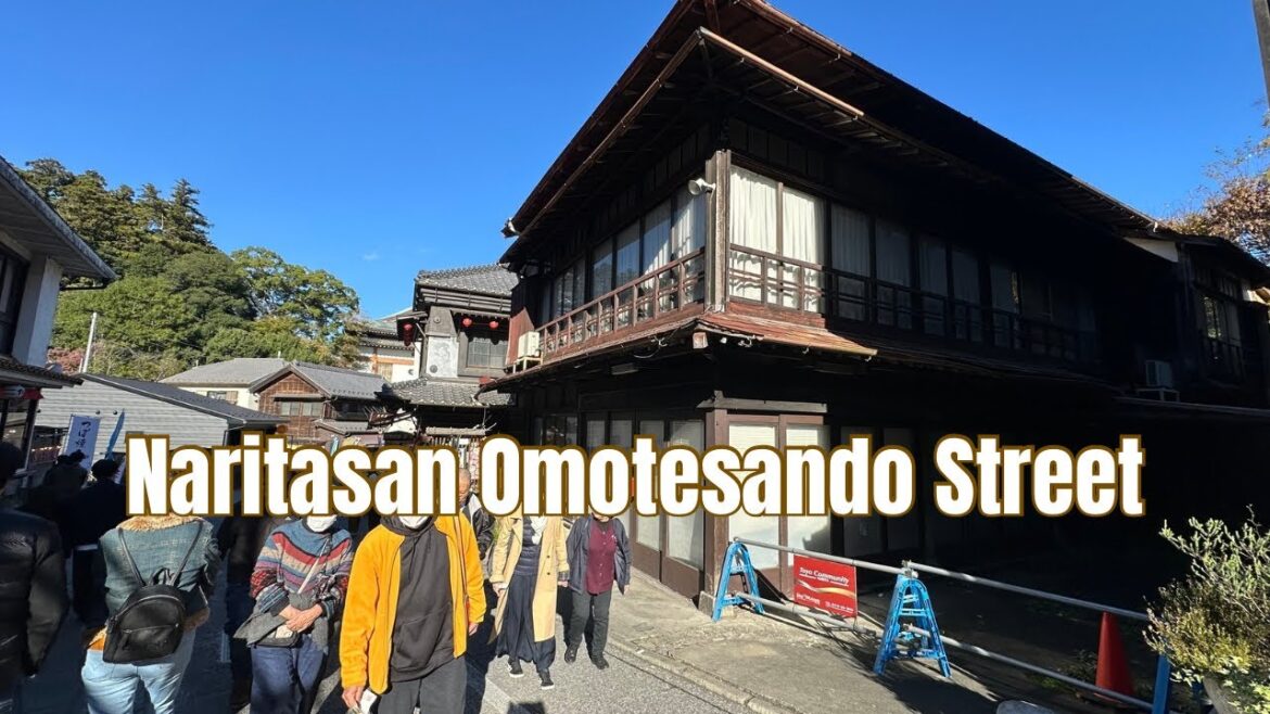 Walking Tour: Naritasan Omotesando Street, Chiba Japan ll by: Stanlig Films