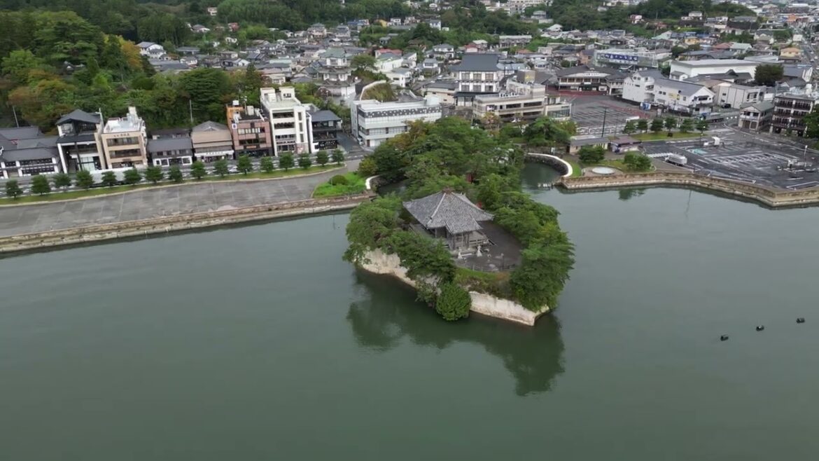Miyagi Matsushima Zuigan_ji Godaido Drone View 2