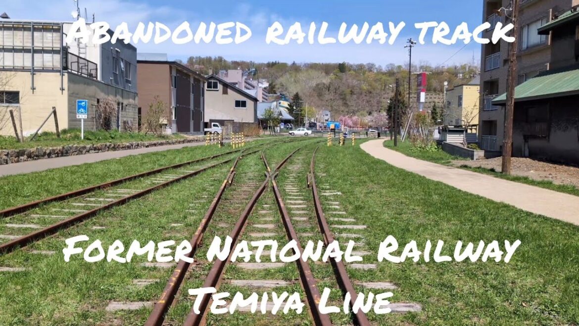 [Abandoned railway line] Temiya Line, National Railway, turned into a promenade
