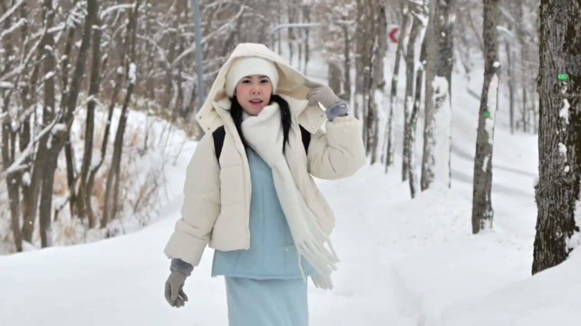 Slow (mo) with Snow at Furano, Hokkaido