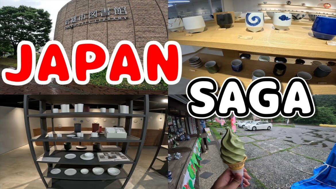 Visit traditional handicrafts and libraries 🇯🇵 | Saga, Japan