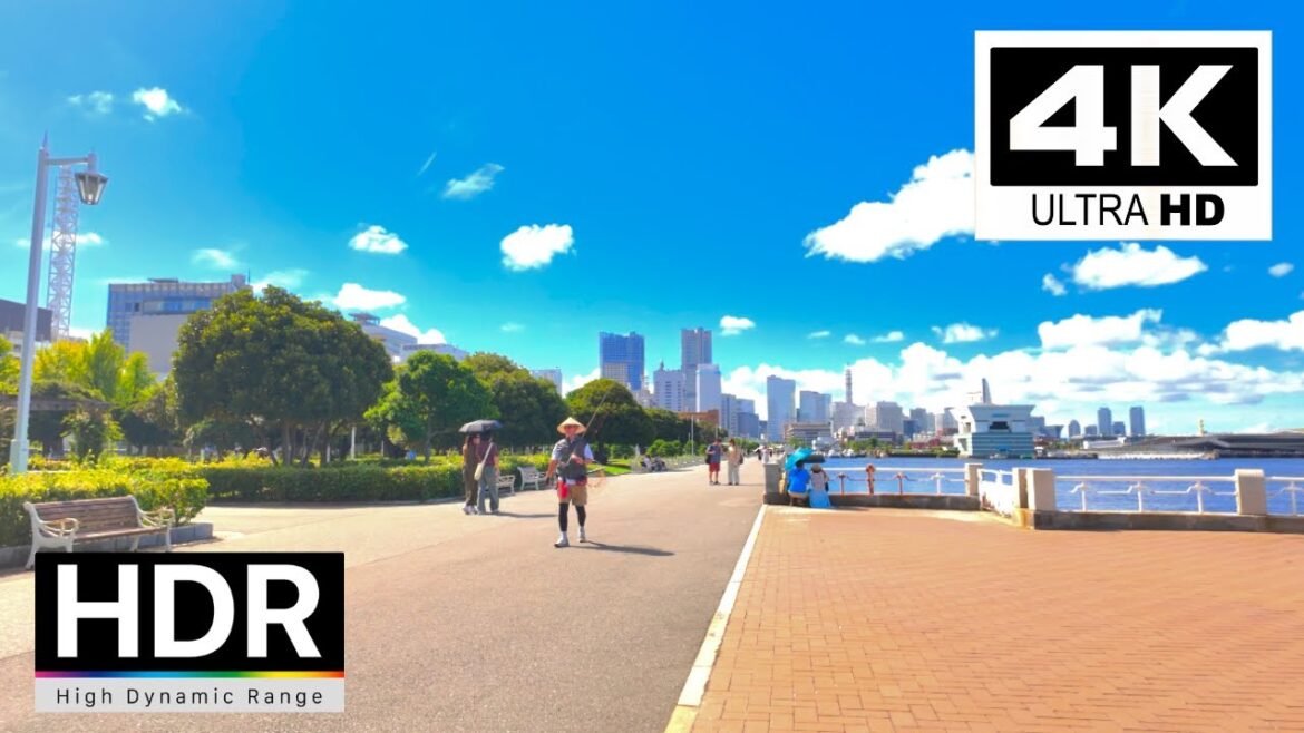 Tokyo walk 2024 – Japan 4K Summer Walking Tour, Walk in Yamashita Park in Kanagawa|4K HDR 60fps Tokyo walk 2024 - Japan 4K Summer Walking Tour, Walk in Yamashita Park in Kanagawa|4K HDR 60fps