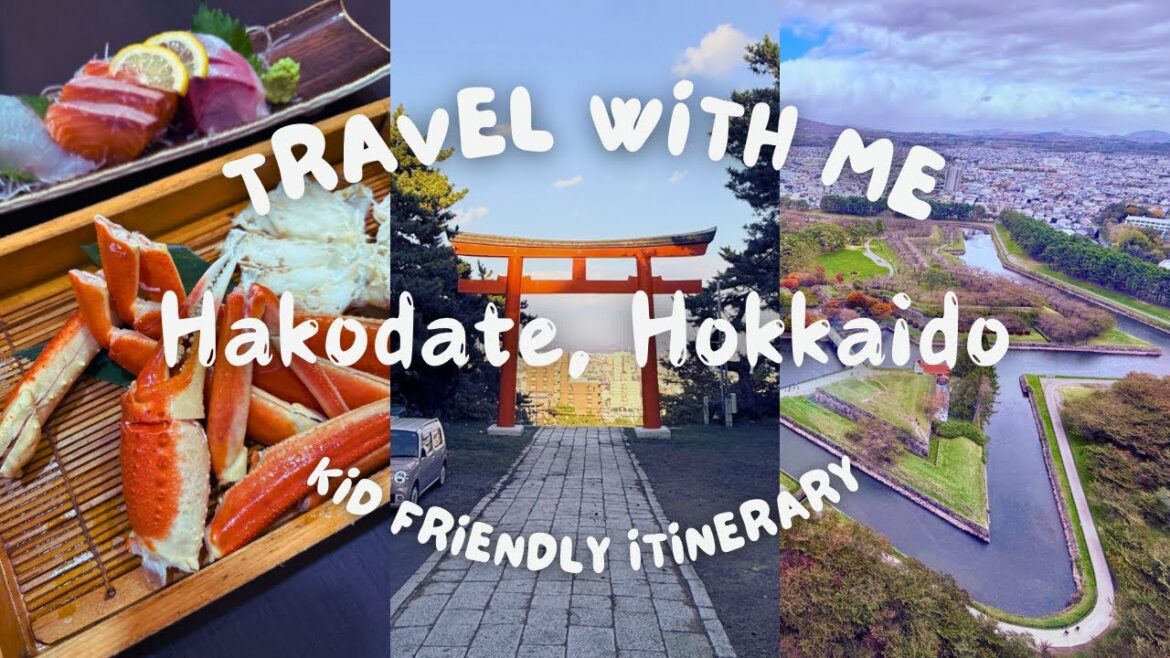 Autumn in Hakodate: Hokkaido, Japan (part 3) - Kid friendly itinerary - October '24 [Travel with me]