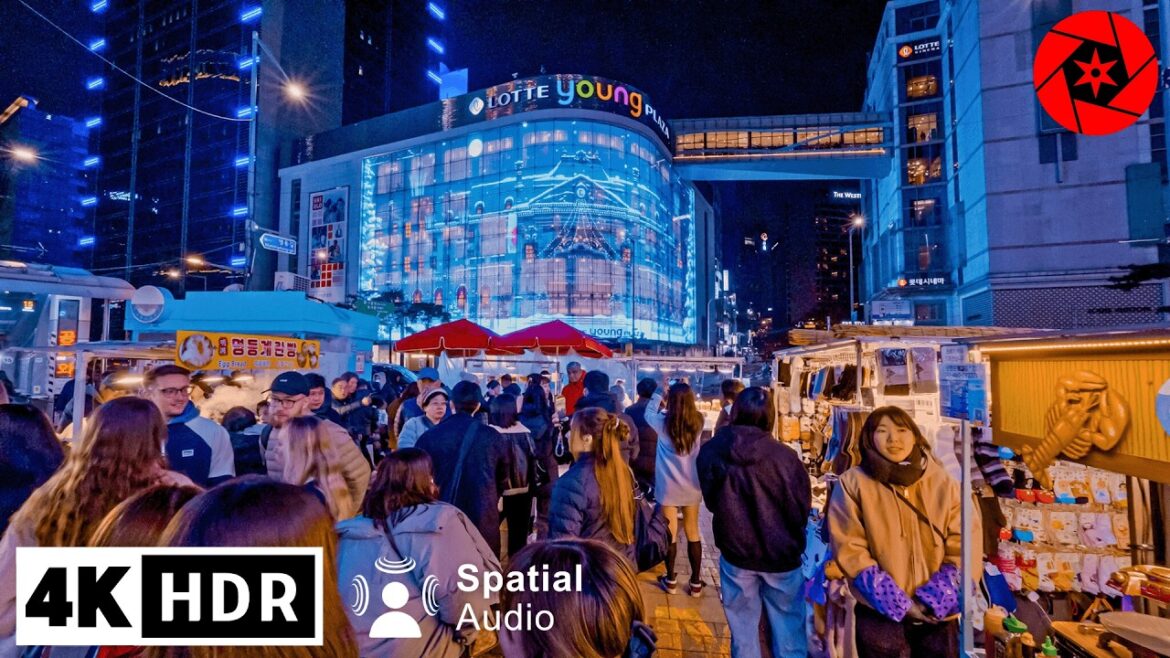 2024 Seoul's BEST Christmas Lights - 4K HDR Korea