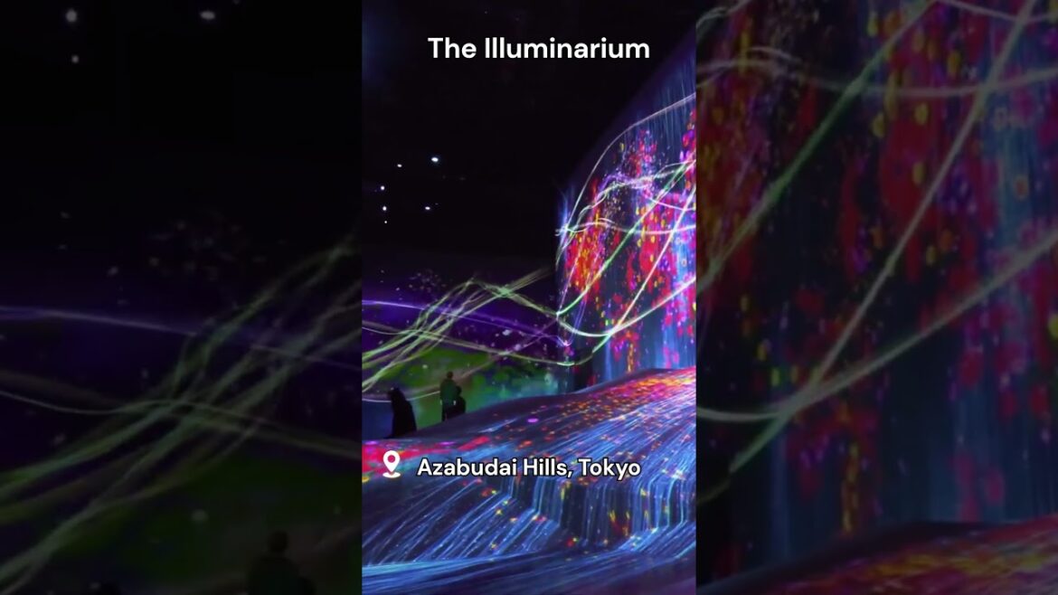 Exciting Tour of teamLab ,Tokyo #Viral #shorts #short-videos #travel #japan #tokyo