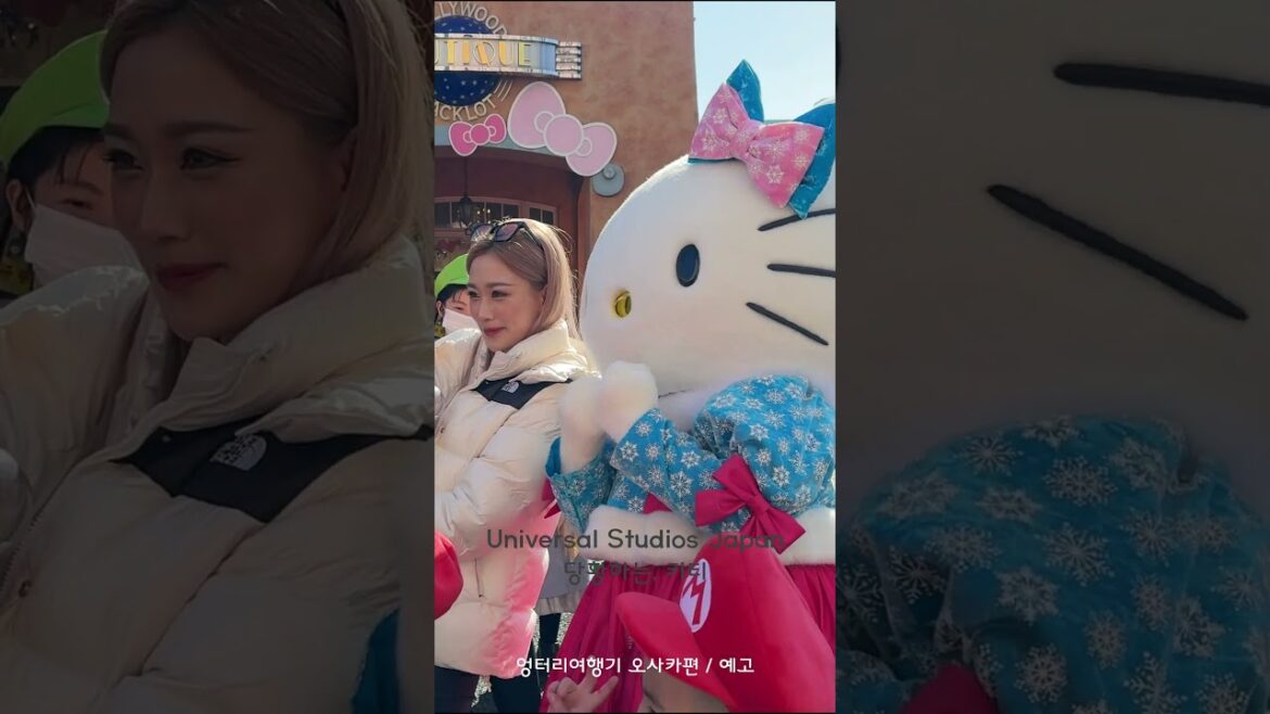 ★SHORTS020 일본 USJ편 예고쇼츠 / 당황하는 키티 ★SHORTS020 일본 USJ편 예고쇼츠 / 당황하는 키티