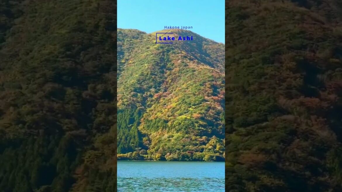 Lake Ashi Hakone Japan #Hakone #LakeAshi #JapanTravel #autumnmagic