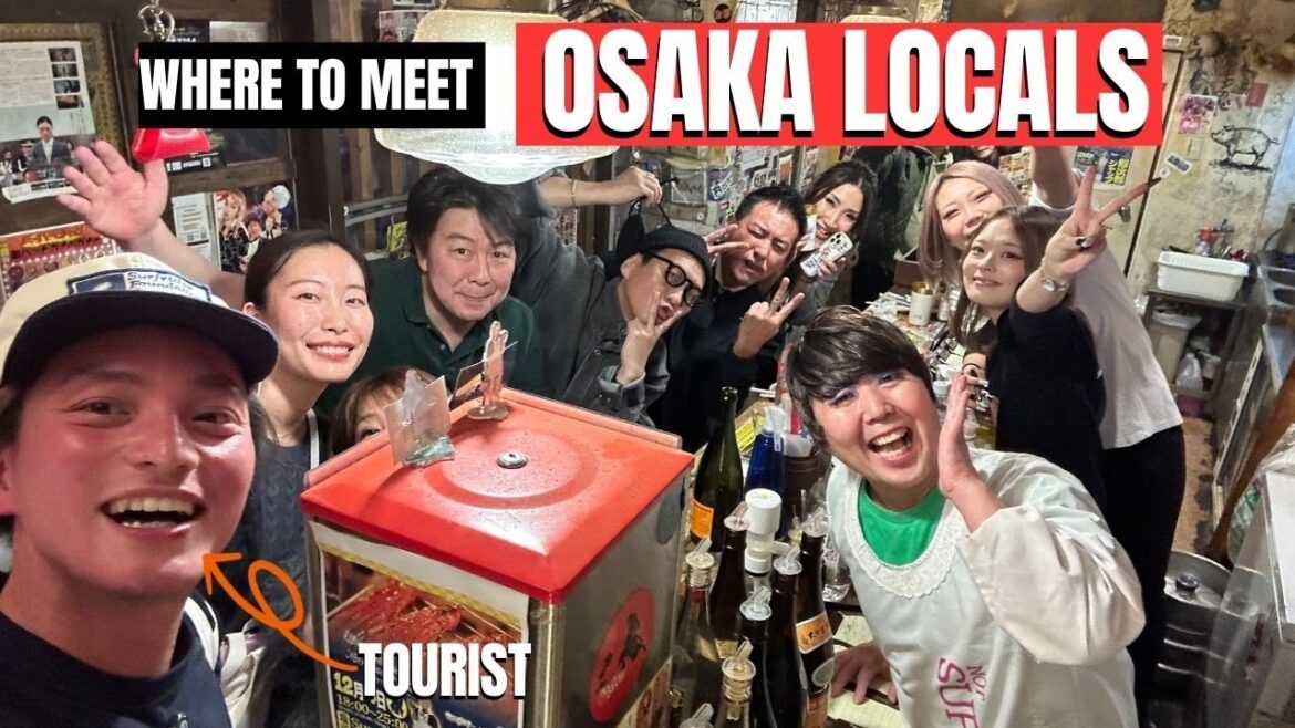 How to Meet Locals in Osaka at Night How to Meet Locals in Osaka at Night