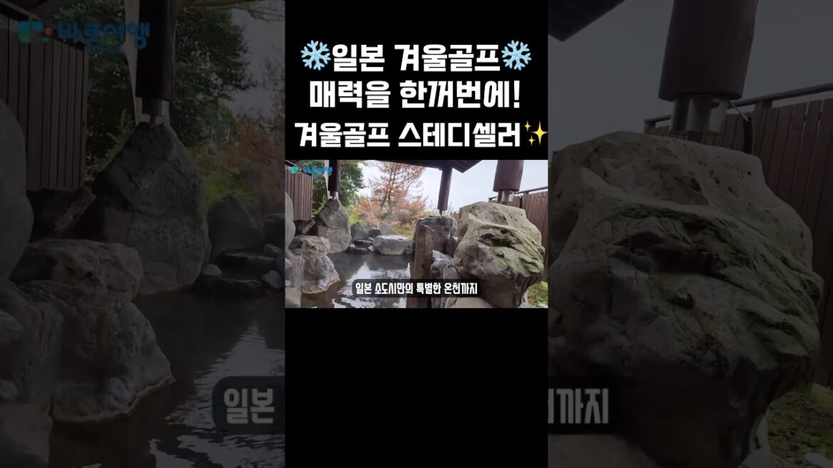 가고시마 골프여행 일본 겨울골프 스테디셀러 지금 Baro 떠나보세요⛳️✨